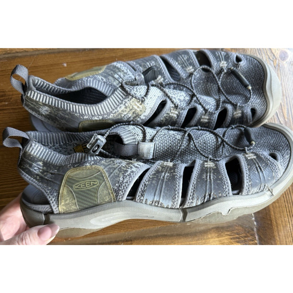 KEEN EVOFIT ONE American Built Water Gray Sandal for Outdoor Adventures 13 - Picture 1 of 9